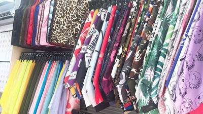 金鴻勝門(mén)店面料展示